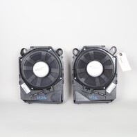 2008-2013 BMW 328i 335i M3 X1 Floor Speaker Subwoofer Pair 65139143143 OEM Used