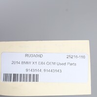 2008-2013 BMW 328i 335i M3 X1 Floor Speaker Subwoofer Pair 65139143143 OEM Used