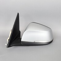 2013-2015 BMW X1 Left Door Mirror Side View Glacier Silver 51167307185 OEM Used