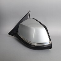 2013-2015 BMW X1 Left Door Mirror Side View Glacier Silver 51167307185 OEM Used
