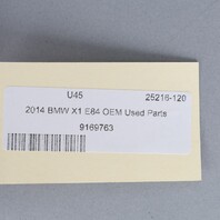 2013-2015 BMW X1 Turn Signal Wiper Column Switch 61319169763 OEM Used