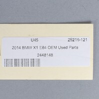 2013-2015 BMW X1 Central Information Display 65509289582 OEM Used