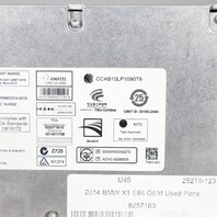 2014 BMW X1 E84 Telematics Communication Control Module 84109257163 OEM Used