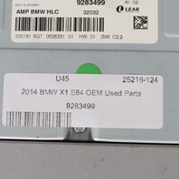 2012-2015 BMW X1 Radio Stereo Amp Amplifier 65129283499 OEM Used