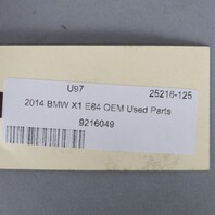 2012-2015 BMW X1 Left Power Window Switch Master 61319216049 OEM Used
