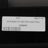 2013-2014 BMW X1 Electronics Junction Box 61359298945 OEM Used