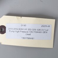 2012-2014 BMW X1 320i 328i 528i Z4 Fuel Pump High Pressure 13517584461 OEM Used