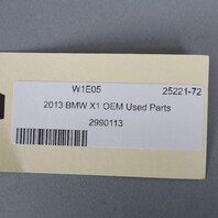 2012-2015 BMW X1 E84 Tail Light Left Lid Mount 63212990113 OEM Used