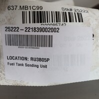 1998-1999 Mercedes CLK320 Gas Fuel Tank Sending Unit OEM 221839002002