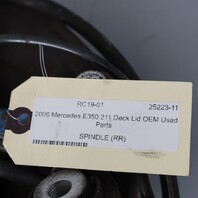 06-09 Mercedes E350 W211 Rear Right Wheel Spindle Knuckle 2113570508 OEM Used