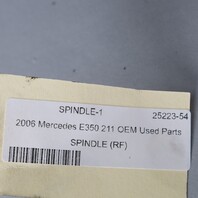 2003-2009 Mercedes E350 W211 Front Right Steering Knuckle 2113306520 OEM Used