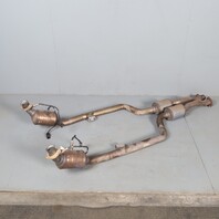 2006 Mercedes E350 W211 Exhaust Manifold Downpipe Pair  2114911701 OEM Used