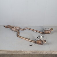 2006 Mercedes E350 W211 Exhaust Manifold Downpipe Pair  2114911701 OEM Used