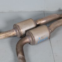 2006 Mercedes E350 W211 Exhaust Manifold Downpipe Pair  2114911701 OEM Used