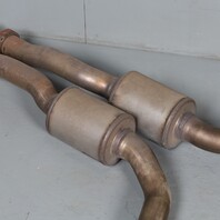 2006 Mercedes E350 W211 Exhaust Manifold Downpipe Pair  2114911701 OEM Used