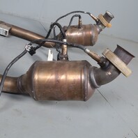 2006 Mercedes E350 W211 Exhaust Manifold Downpipe Pair  2114911701 OEM Used