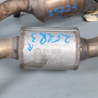 2006 Mercedes E350 W211 Exhaust Manifold Downpipe Pair  2114911701 OEM Used