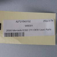 2006 Mercedes E350 W211 Alternator 180 Amp 2721540102 OEM Used