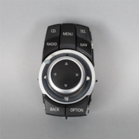 2011 BMW X5 E70 iDrive Navigation Controller Knob Joystick Switch OEM Used