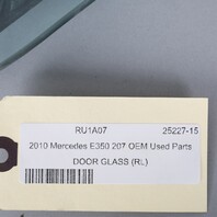 2010‑2016 Mercedes E350 E550 W207 Quarter Glass Window Left OEM Used Parts