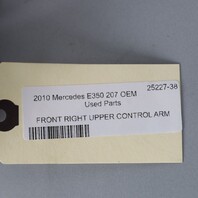 2010 Mercedes E350 E550 W207 Front Lower Control Arms Right OEM Used