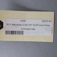2010 Mercedes E350 E550 W207 Radiator Fan Motor OEM Used