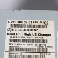 2010‑2011 Mercedes E350 E550 Navigation CD Player Head Unit 2129063201 OEM Used