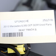 10‑17 Mercedes E350 E550 Coupe Convertible Left Seat Track 2079101136 OEM Used