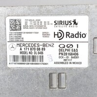 2010 Mercedes E350 W207 Sirius Satellite Receiver 1718700889 OEM Used