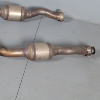 2010 Mercedes E350 W207 Exhaust Manifold Downpipe Left Pair OEM Used