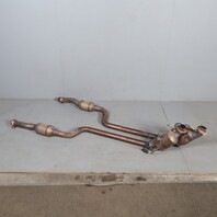 2010 Mercedes E350 W207 Exhaust Manifold Downpipe Left Pair OEM Used