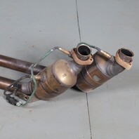 2010 Mercedes E350 W207 Exhaust Manifold Downpipe Left Pair OEM Used