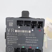 2010 Mercedes E350 207 Right Door Control Module OEM Used