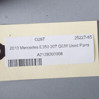 2010 Mercedes E350 Coupe W207 Window Sunshade Motor OEM Used