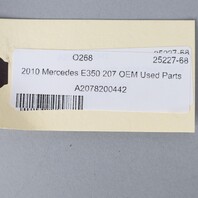 2010-2011 Mercedes E350 W207 Door or Quarter Window Motor Right OEM Used