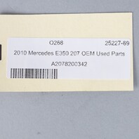 2010-2011 Mercedes E350 W207 Door or Quarter Window Motor Left OEM Used
