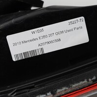 2010‑2013 Mercedes E350 E550 W207 Left Outer Tail Light 2079060358 OEM Used
