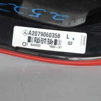 2010‑2013 Mercedes E350 E550 W207 Left Outer Tail Light 2079060358 OEM Used