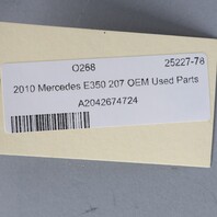 2010-2013 Mercedes E350 207 Automatic Shift Selector Lever 2042674724 OEM Used