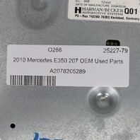 2010 Mercedes E350 207 Audio Amplifier 2078205289 OEM Used