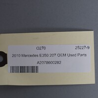 10‑17 Mercedes E350 E550 W207 Front Right Seat Belt Feeder 2078600282 OEM Used