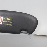 2006-2012 Porsche 911 997 Convertible Left Sun Visor Leatherette Black OEM