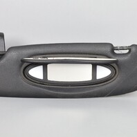 2006-2012 Porsche 911 997 Convertible Left Sun Visor Leatherette Black OEM