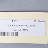 2005-2012 Porsche 911 6 Speed Radiator Coolant Hose 99710674106 OEM Used