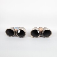 2009-2012 Porsche 911 997.2 3.8 Exhaust Muffler Tip Pair 99711135130 OEM Used