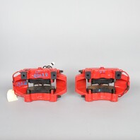 2002-2012 Porsche 911 996 997 Front Brake Calipers Brembo Set Pair Red OEM Used