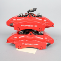 2002-2012 Porsche 911 996 997 Rear Brake Caliper Set Brembo Red OEM Used