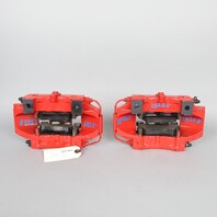 2002-2012 Porsche 911 996 997 Rear Brake Caliper Set Brembo Red OEM Used