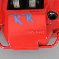 2002-2012 Porsche 911 996 997 Rear Brake Caliper Set Brembo Red OEM Used