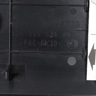 05-12 Porsche 911 Boxster Cayman Kick Panel Fuse Box Cover 99755162100 OEM Used